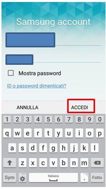 Accedi