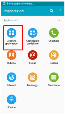 Gestione Applicazioni