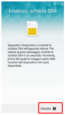 Inserisci scheda