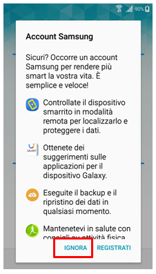 Anche qui puoi scegliere di inserirlo subito oppure in seguito