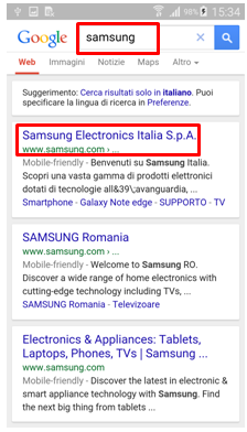 cerca Samsung