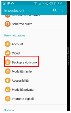 Seleziona Ok