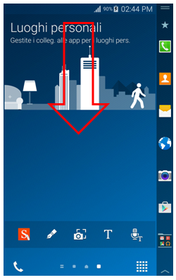 per attivarla/disattivarla più velocemente potrai trascinare la tendina del pannello notifiche e premere sull'icona Wi-Fi