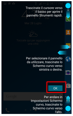 Seleziona Ok