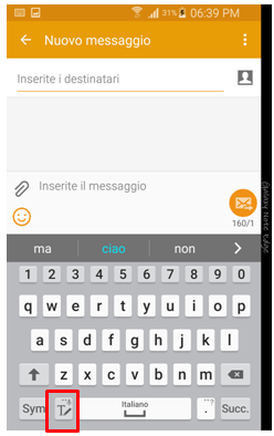 Ovunque hai accesso alla tastiera, puoi incollare quanto copiato