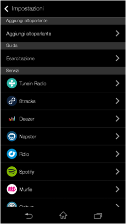poi scegliere Spotify