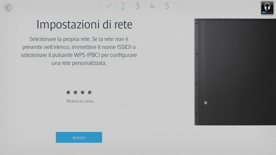 Impostazioni di rete