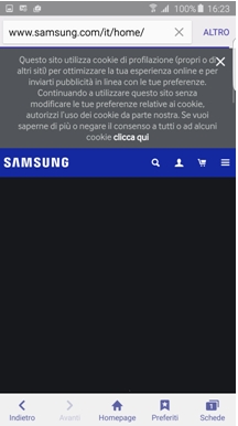 Premi a lungo sul testo che desideri copiare