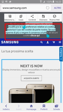 in automatico ti appare una finestra con le opzioni