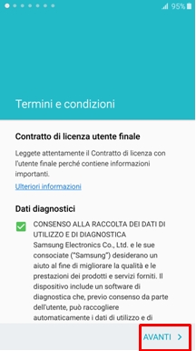 Termini e condizioni