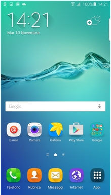 Il tuo Galaxy S6 Edge è pronto all'uso