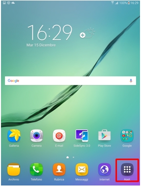Applicazioni Tab 2