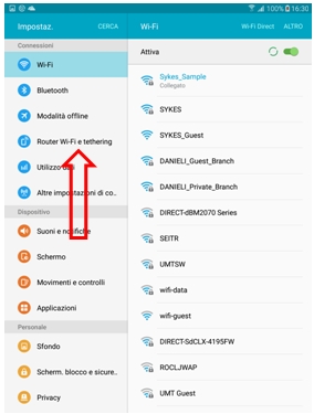 Vai su Info sul dispositivo
