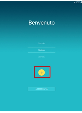 Benvenuto Tab S2