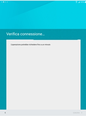 Verifica connessione