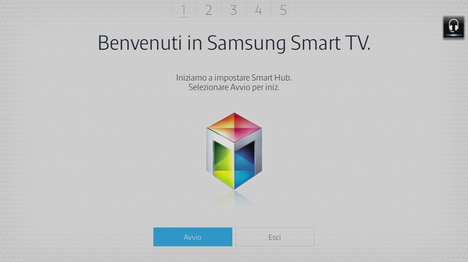 Benvenuti in Samsung Smart TV