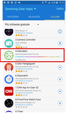 App "Calcolatrice"