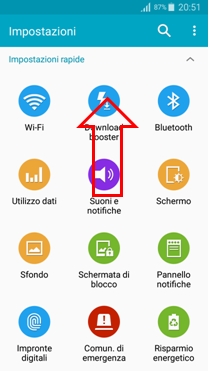 Seleziona Backup e ripristino