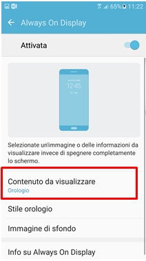 Premi su contenuto da visualizzare