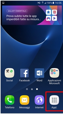Seleziona App