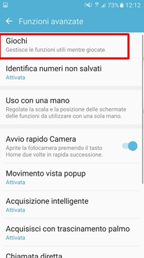 Seleziona Giochi
