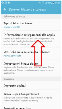 Questa funzione consente di proteggere I dati in caso di furto o smarrimento del dispositivo