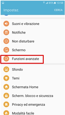 Funzioni avanzate
