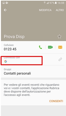 passeranno sul Account Google