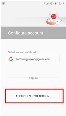 inserire il tuo indirizzo di posta elettronica