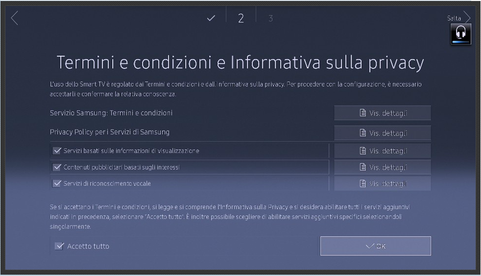 Termini e condizioni e Informativa sulla privacy