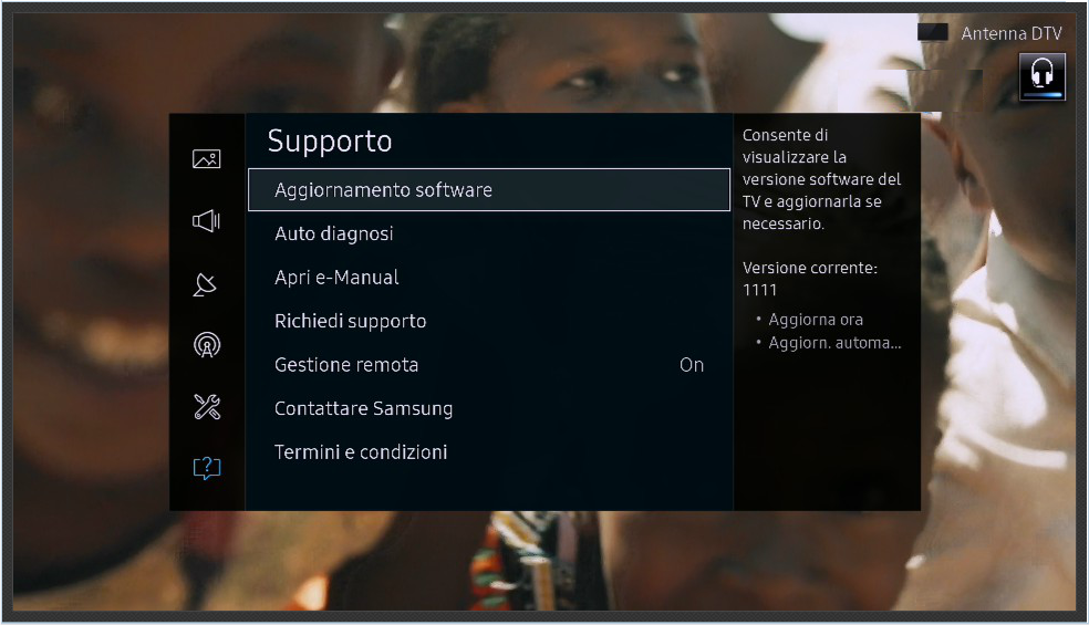 Aggiornamento software