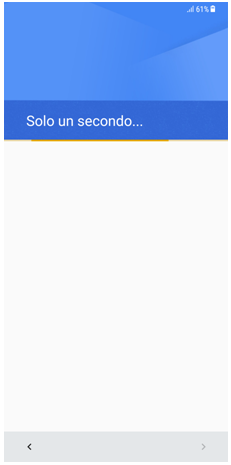 Attendi verifica per l'adesione ai servizi google