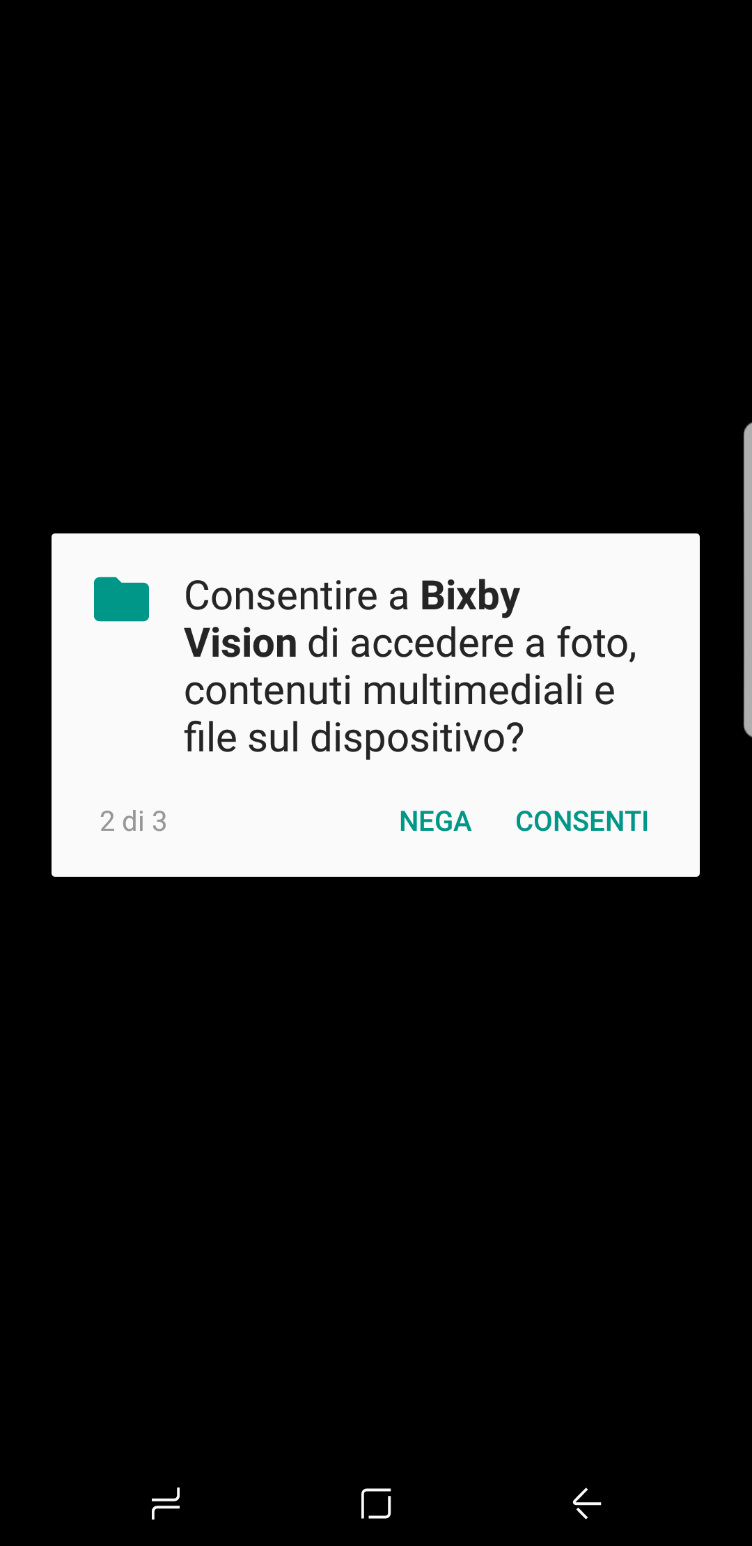 Consenti a BIXBY VISION foto