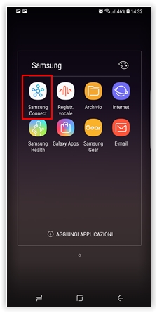 Applicazione Samsung Connect