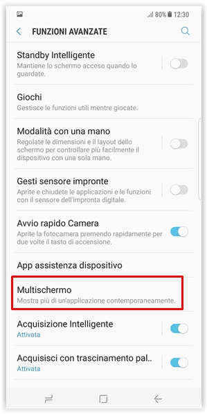 Multischermo