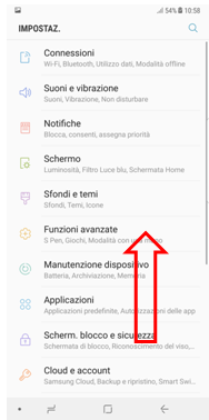 La voce che ti interessa per effettuare il ripristino