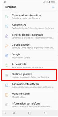 Gestione generale