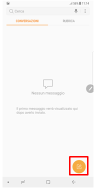 creare un messaggio normale