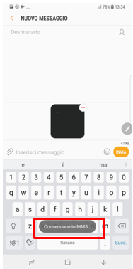 Conversione in Mms
