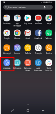 Impostazioni