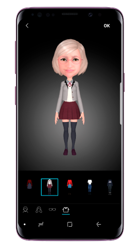 e gli accessori utilizzando i menù di personalizzazione