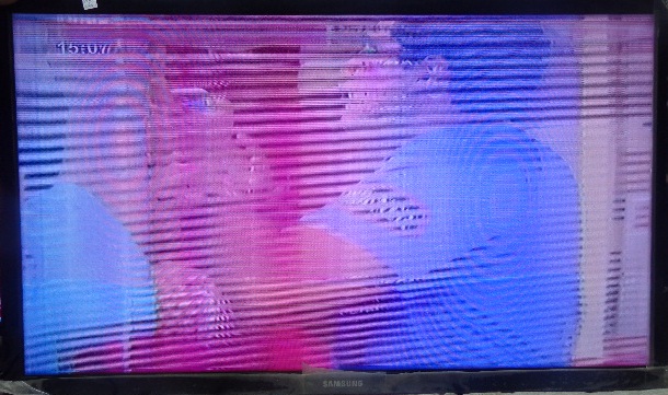 La imagen se ve distorsionada en mi TV