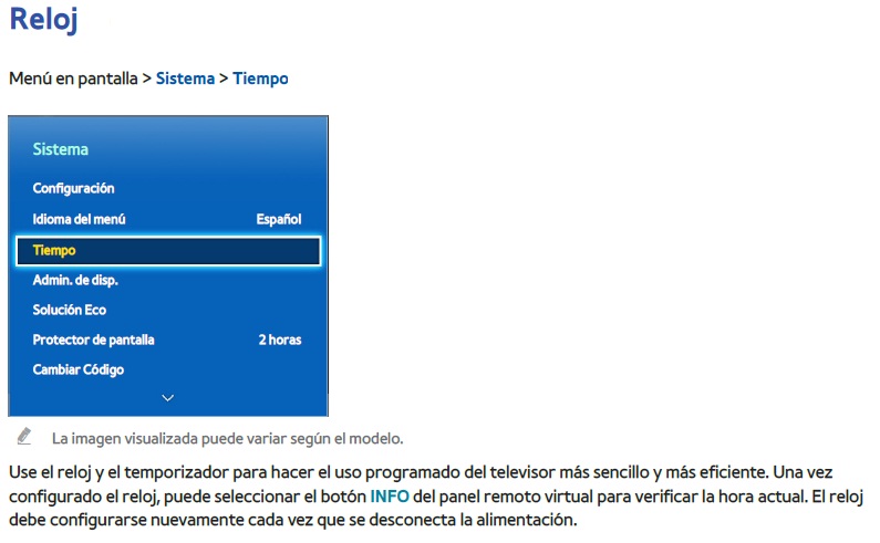 ¿Cómo ajusto la hora?: De forma manual: Serie F8000