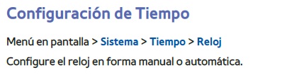 ¿Cómo ajusto la hora?: De forma manual: Serie F8000