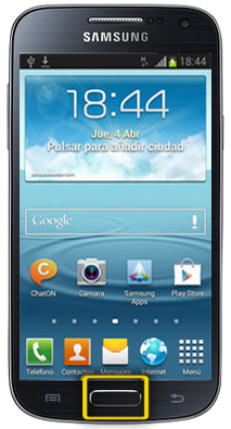 ¿Cómo eliminar una llamada del registro en un Galaxy S4(I9500)?