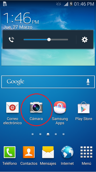 ¿Cómo configurar donde se guardan las fotos automáticamente en mi Samsung Galaxy?
