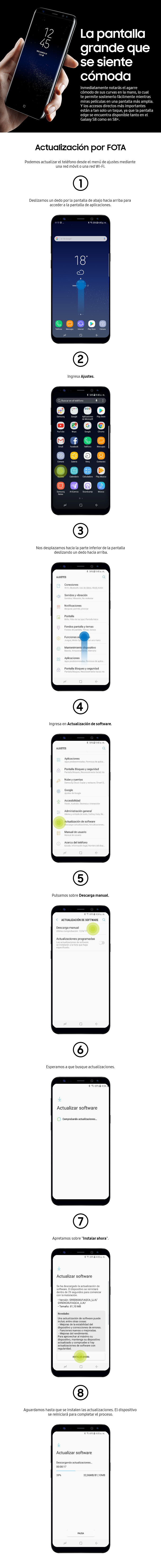 Actualización por FOTA