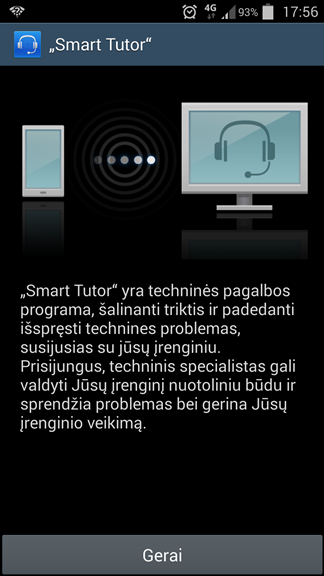 „Google Play“ parduotuvės skyrelyje „Android“ įrenginiams suraskite ir atsisiuntę įsidiekite „Smart Tutor“