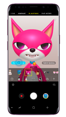 Bakstelėkite Create My Emoji (Sukurti „My Emoji“)