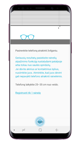 Perskaitykite ekrane pateikiamas instrukcijas ir bakstelėkite „Continue“ (Tęsti)